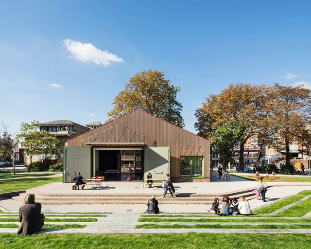 Arc House Harrow. Adams and Sutherland Architects