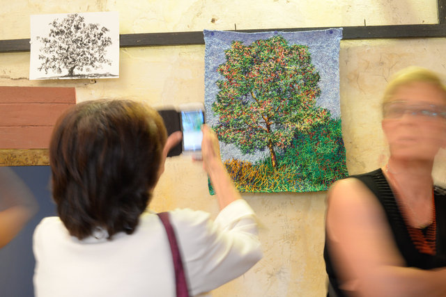 Open Studio, Palazzo del Gato, Casaprota. Photo: Susanna Emili