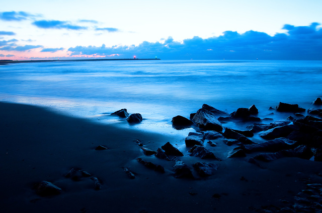 Scheveningen at sunset