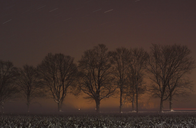 Snow Storm at Night, Ohio