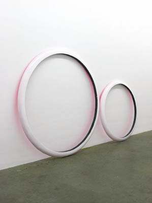 Pink hula hoops, 2010