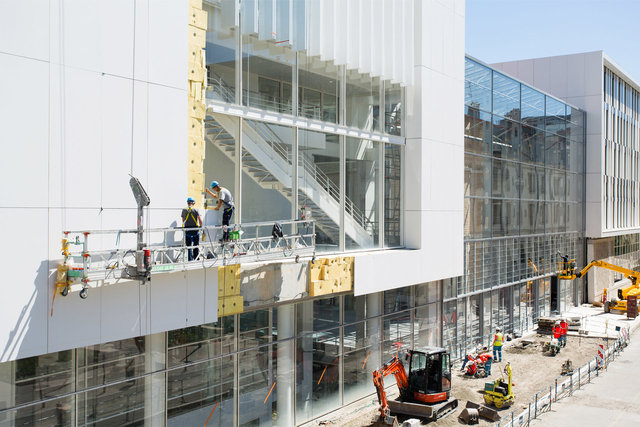 Suivi chantier de l’Université Catholique de Lyon, juin 2015, Rhône-Alpes