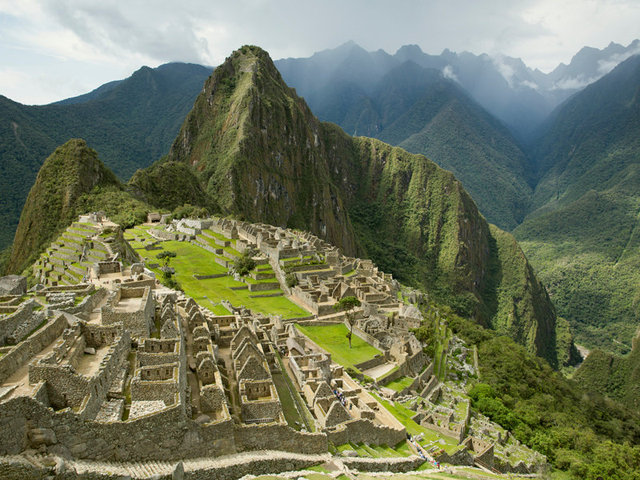 machu picchu was built to honor a sacred landscape