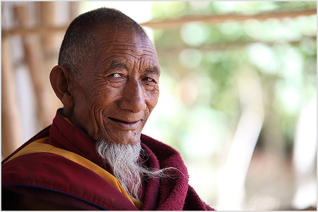 monk, likir gompa