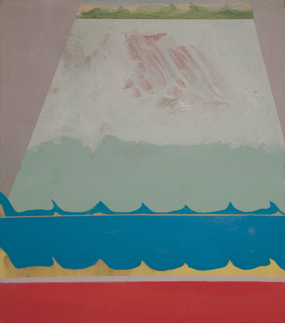 "Junk Boat," 2011, 36x32.