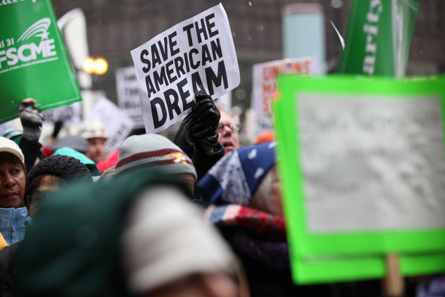 Union Rally in Support of Wisconsin