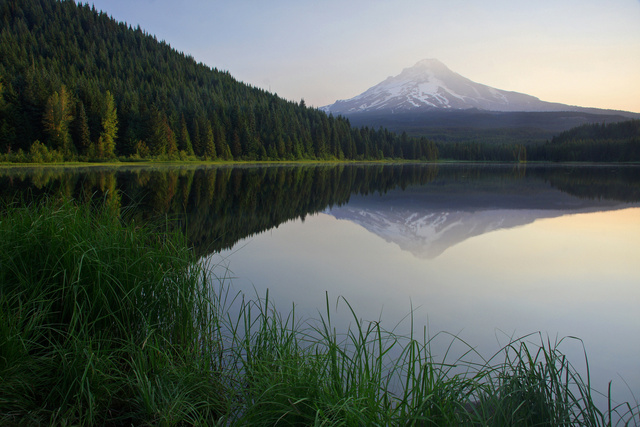 Mt. Hood and Trillium Lake, Oregon