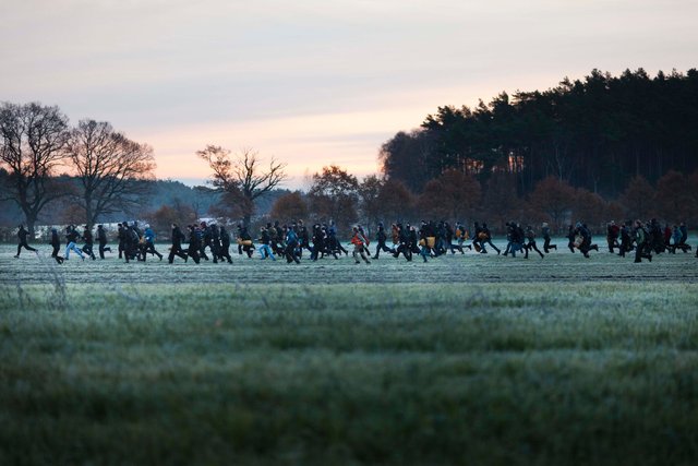 German Nuclear Waste Protest