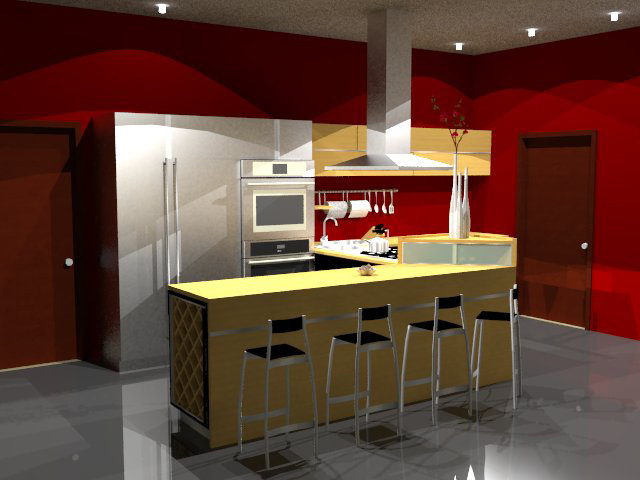 Private house. Kitchen
