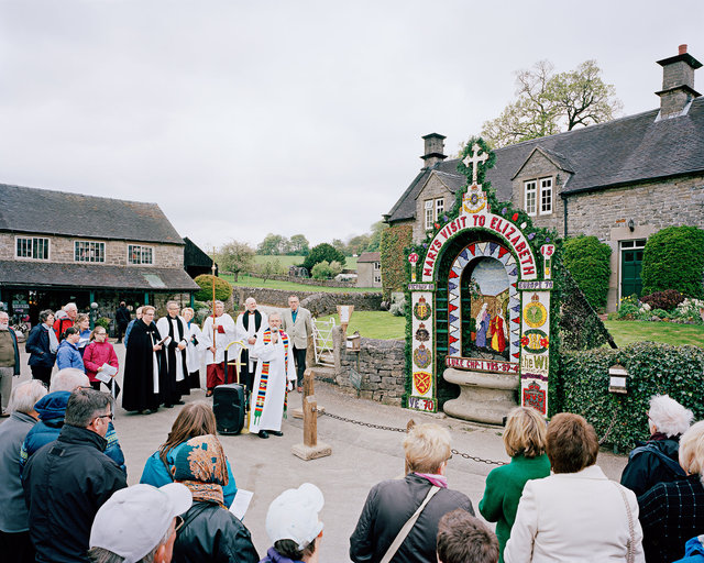 Blessing Ceremony of Hands Well, Tissington, Derbyshire