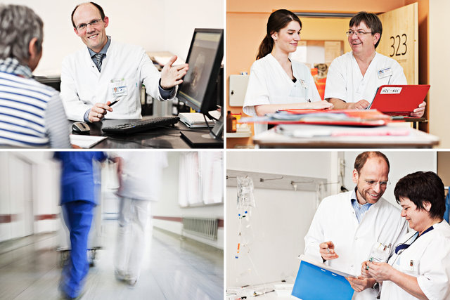 corporate profiles for various clinical facilities