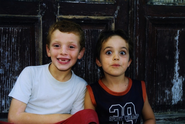 Erwan et Lorenzo - Grossa août 2003