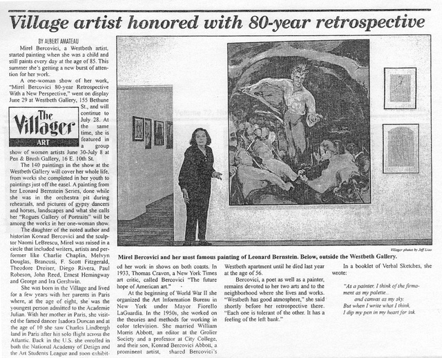 The Villager Newspaper/New York/Retrospective Review/2002