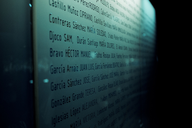Names of those killed at Atocha brain station 
