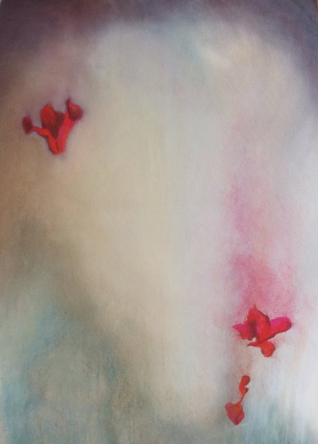 Falling Flowers by Alison Gracie