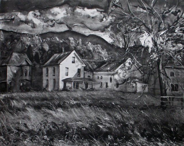 Jeffersonville, VT    21 x 26"  sold