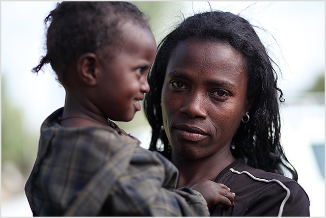 marta and her boy live near the fountain of alem tena