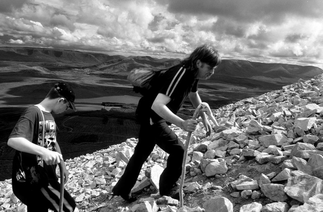 Croagh Patrick,la montagne sacrée des irlandais,2003