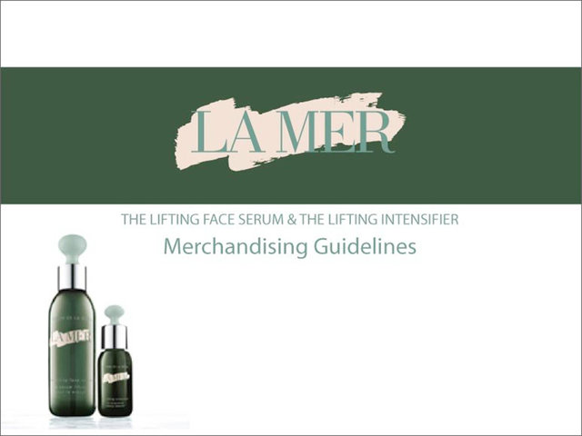 LAMER MERCHANDISING SCHEMATICS