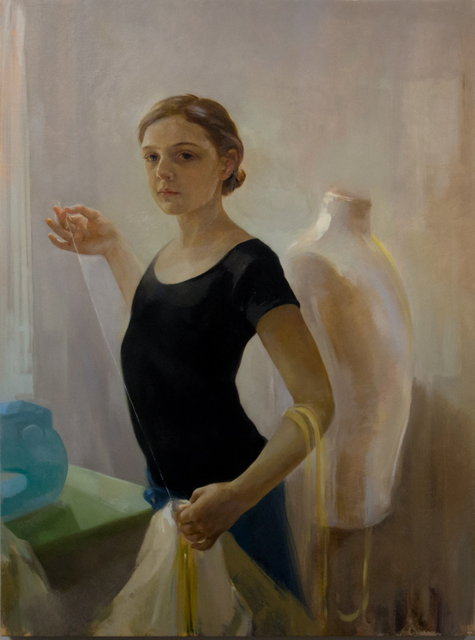 Eleven,  oil on panel, 32"x36"
