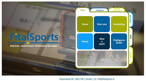 Startpage website Fitalsports