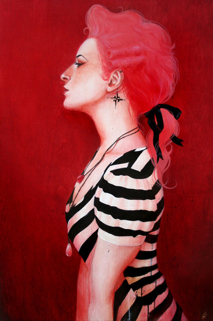 Portrait of Miss Chalisse S. 36"x24" / 2010