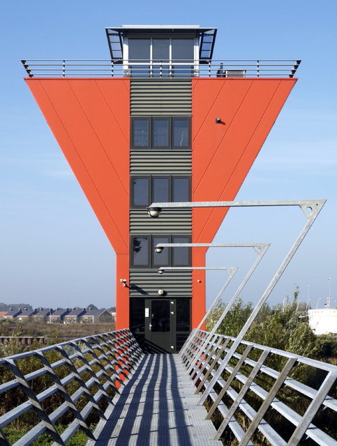 zwolle - brug-gebouw