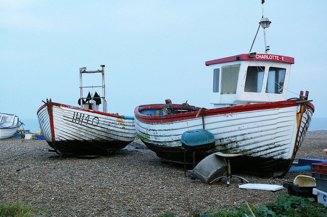 Fishing boats Aldborough VB.JPG