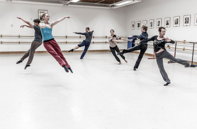 Rehearsal. Stockholm 59° North. Royal Swedish Ballet.