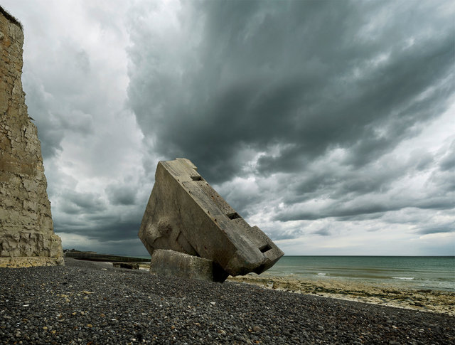 Blockhaus du Mur de l'Atlantique, Haute-Normandie, 2009