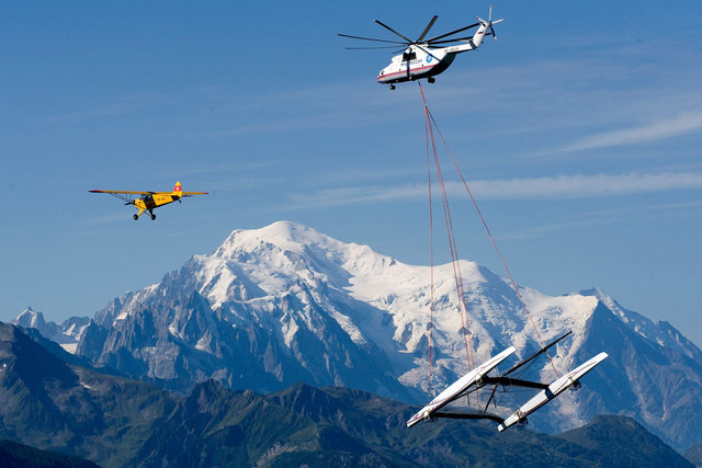 Alinghi 5 - Mont-Blanc - 2009