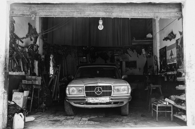 A garage in Chatila