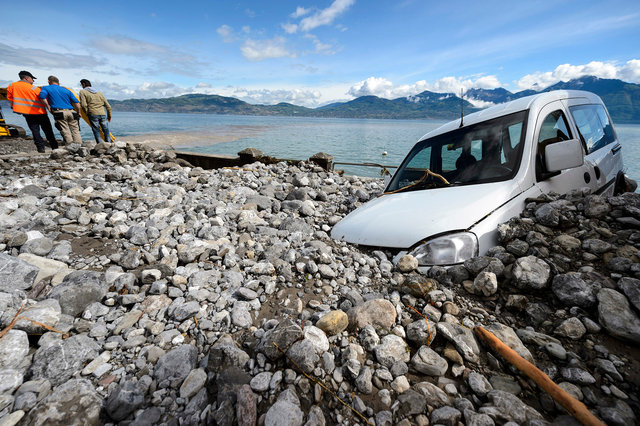 Inondations - St-Gingolph - 2015