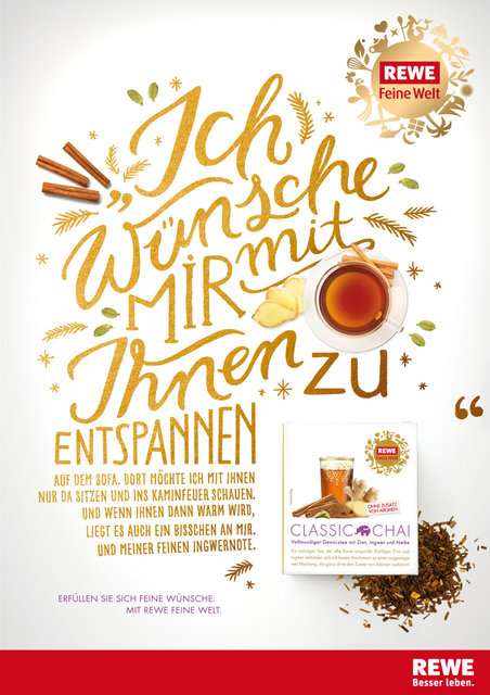 REWE "Feine Welt" / Weihnachtskampagne 2015