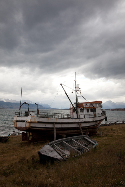 The bay at Puerto Natales