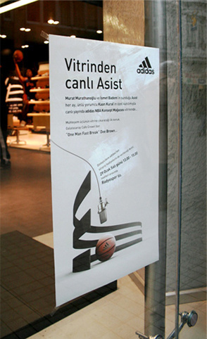 Adidas Asist Poster Design