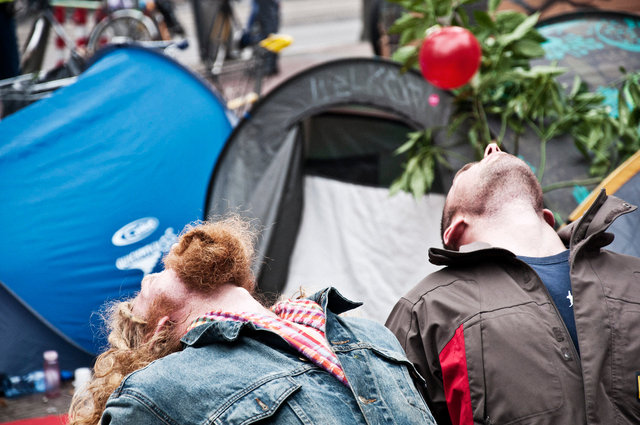 Occupy amsterdam, dag 3