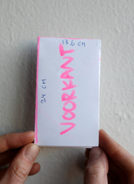 Vouwwijze kaart
