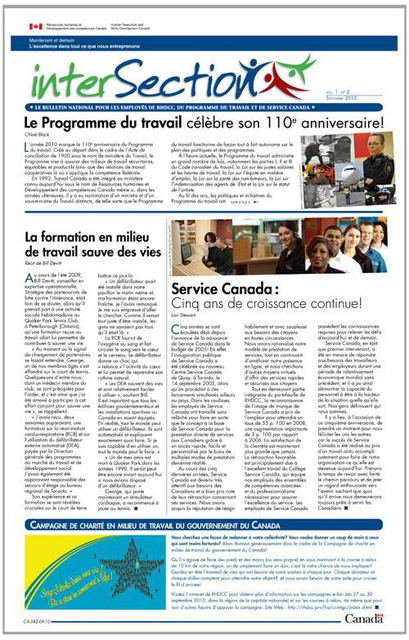 Inter-section Newspaper