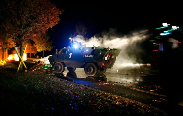 German Nuclear Waste Protest