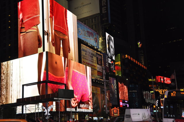 Times Square, sept. 2014