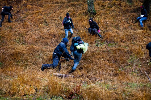 German Nuclear Waste Protest