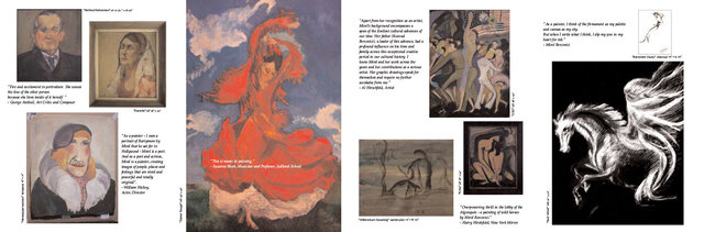 MIREL BERCOVICI: 80-YEAR RETROSPECTIVE BROCHURE/2002 (pg. 2)