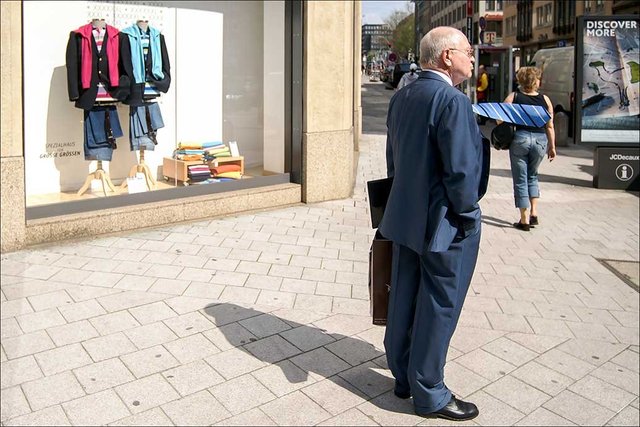 Man with Hand in Pocket
