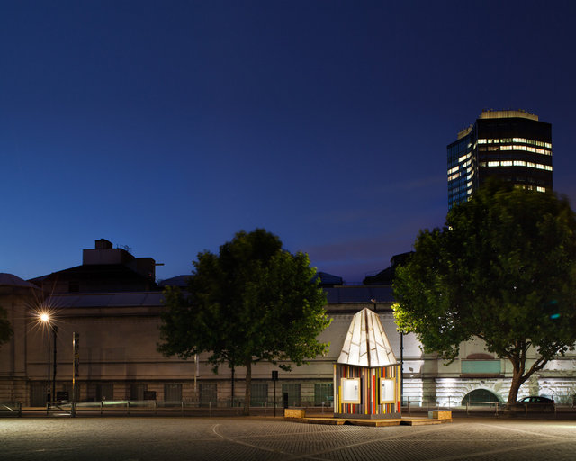 4m2 Gallery Pavilion, London. Quay2c Architects