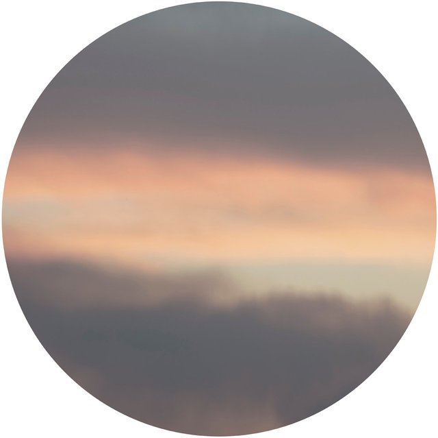 Nicole Welch Tondo #1, Smoke Haze over the Central Plains