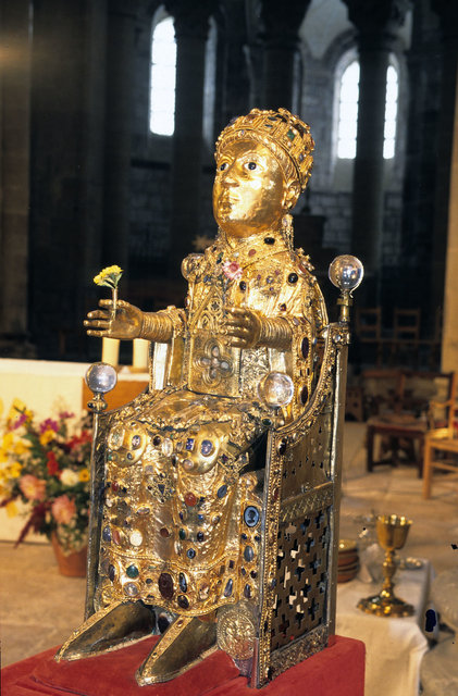 Statue-reliquaire de Sainte-Foy de Conques