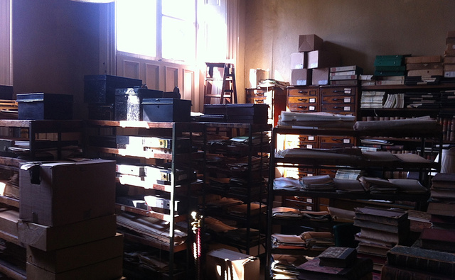 Library back room