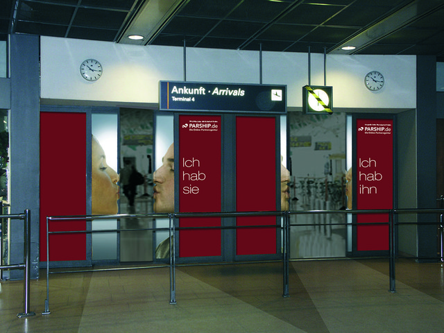 Parship / Flughafen-Promotion