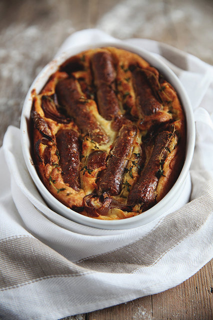 Vegetarian Toad in the Hole
